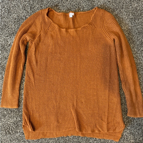 MERONA KNIT SPARKLY COPPER SWEATER - Picture 5 of 14